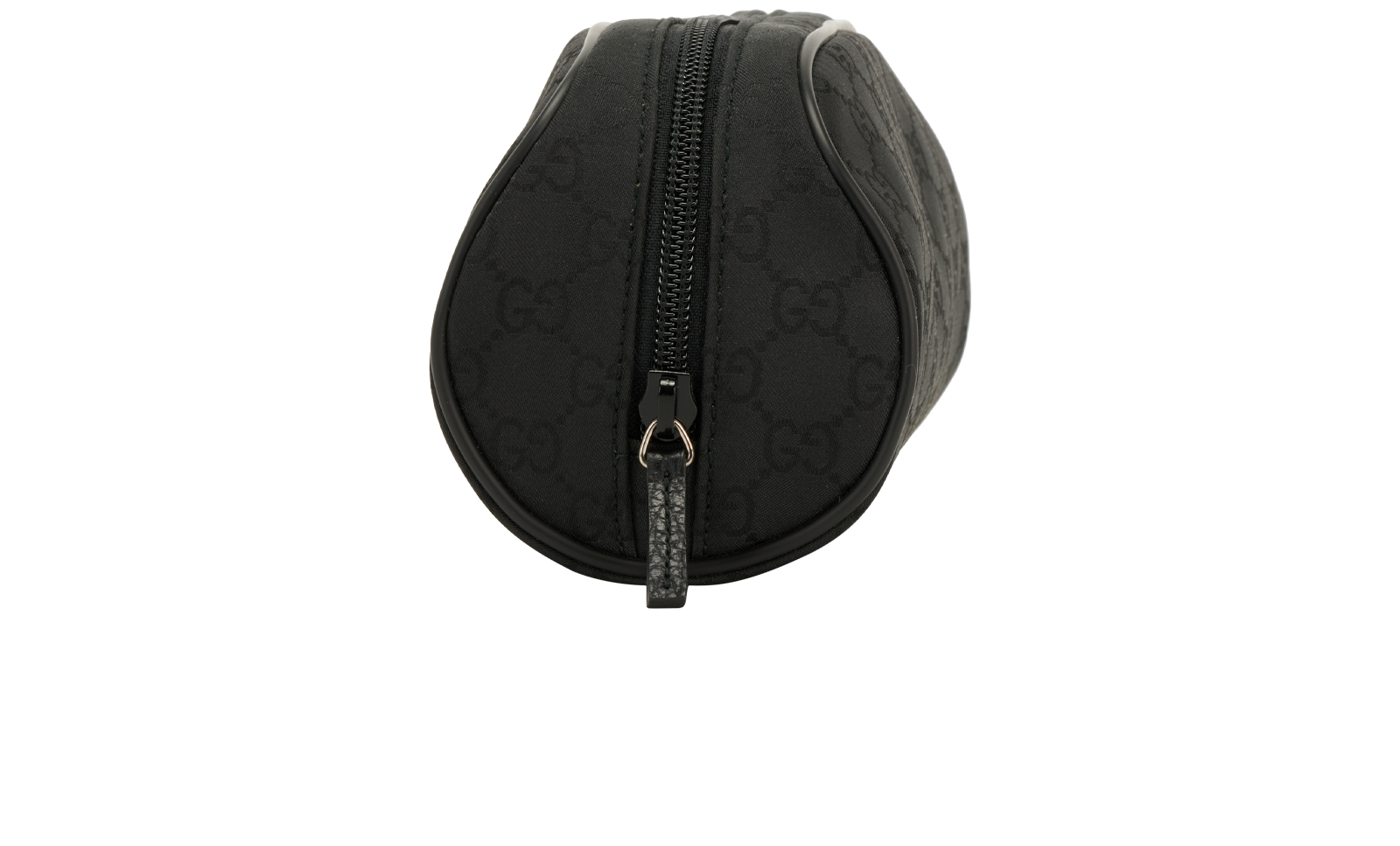 GG Cosmetics Pouch, &pound;225, Handbags, Black, Canvas, Side view